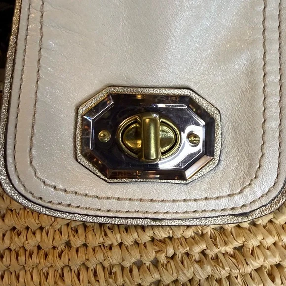 Coach Hampton Floral Applique Purse